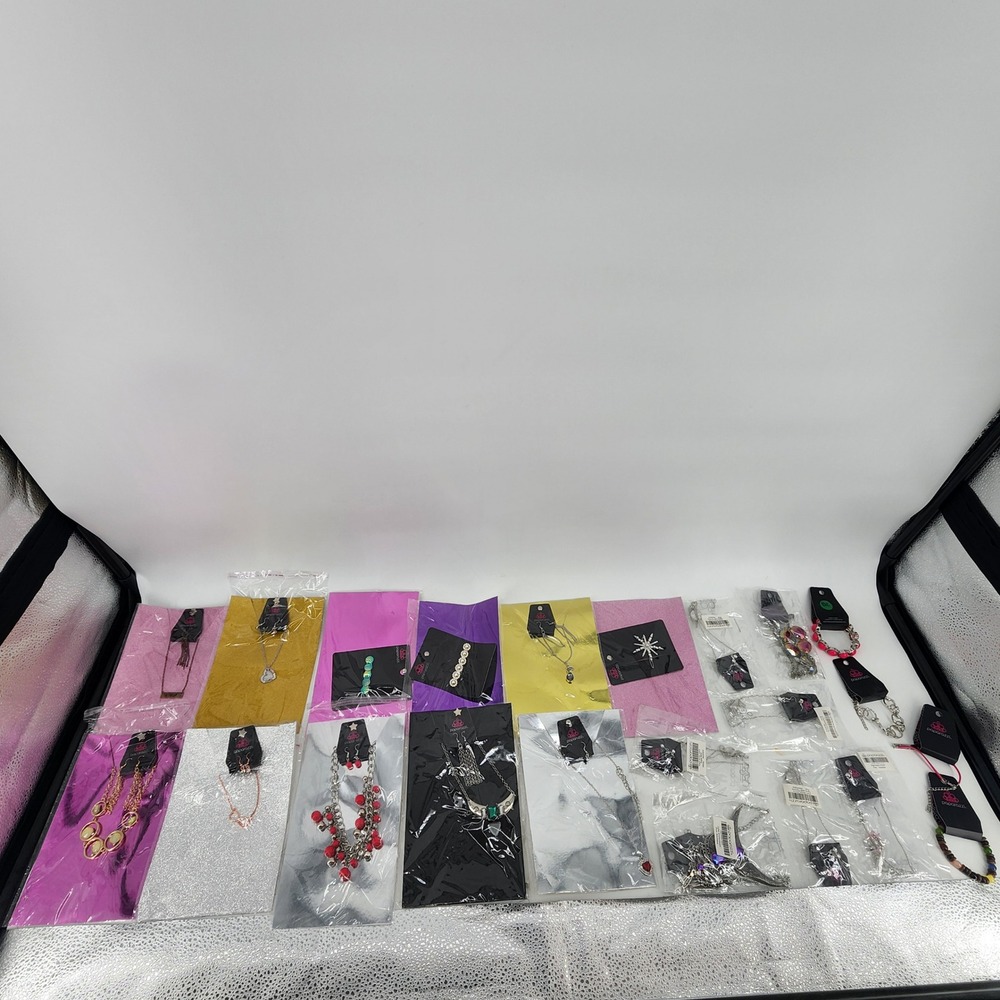 Paparazzi Jewelry Lot 20 Pieces New With Tags Some Sealed In Original Packaging